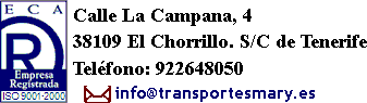Transportes Mary Y Josue - La Cuesta - La Laguna - Tenerife